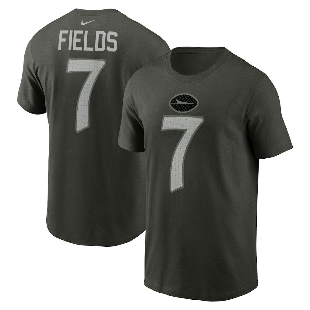 Justin Fields New York Jets 2025 Rivalries Collection Player Name & Number T-Shirt - Gotham Green - Nike