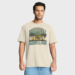 Jacksonville Jaguars Team Archives T-Shirt - Cream - Fanatics