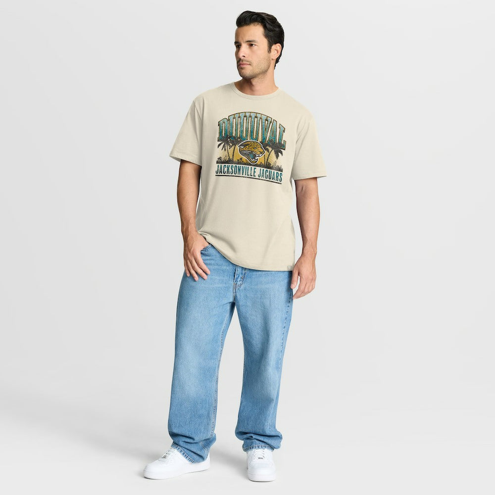 Jacksonville Jaguars Team Archives T-Shirt - Cream - Fanatics
