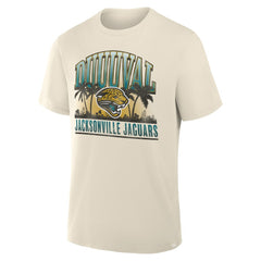 Jacksonville Jaguars Team Archives T-Shirt - Cream - Fanatics