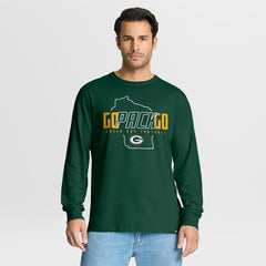 Green Bay Packers Homeward Bound Long Sleeve T-Shirt - Green - Fanatics
