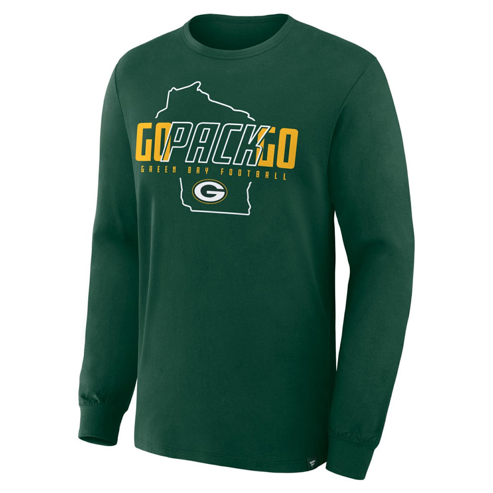 Green Bay Packers Homeward Bound Long Sleeve T-Shirt - Green - Fanatics
