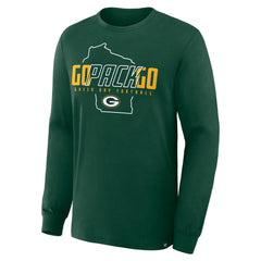 Green Bay Packers Homeward Bound Long Sleeve T-Shirt - Green - Fanatics