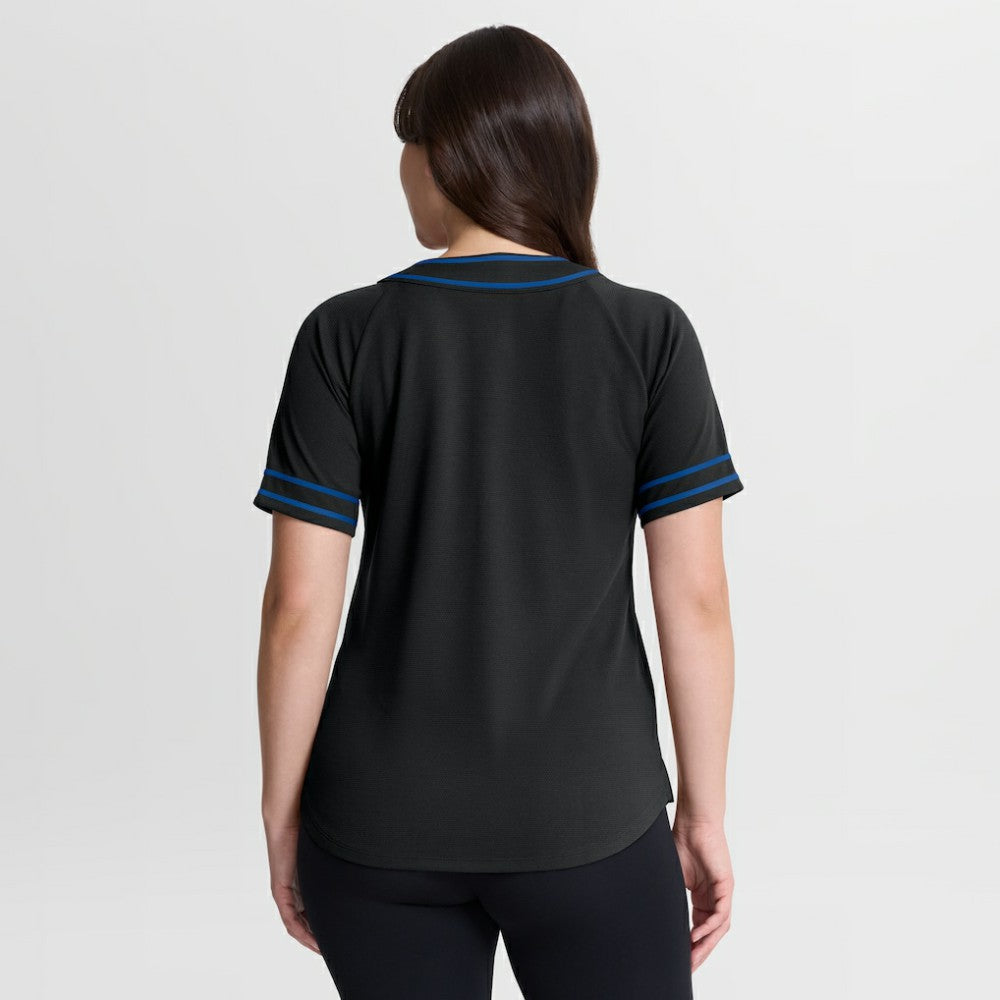 Los Angeles Dodgers Fanatics Women's Diva Race Ahead Raglan V-Neck T-Shirt Near Me