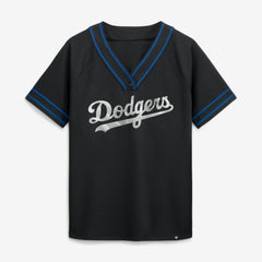 Los Angeles Dodgers Fanatics Women's Diva Race Ahead Raglan V-Neck T-Shirt Near Me