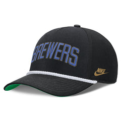 Milwaukee Brewers Nike Cooperstown Collection Rise Adjustable Hat Online