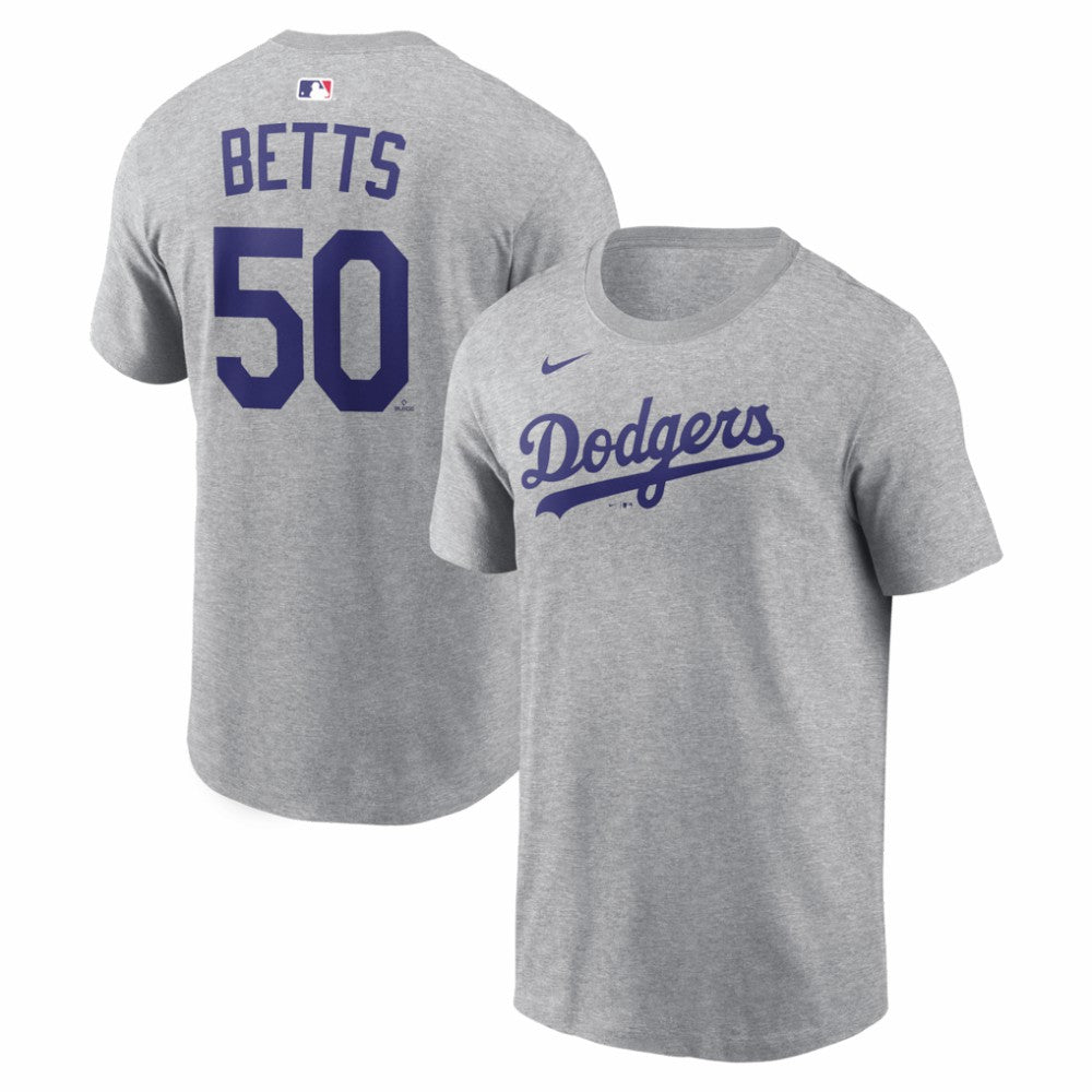Mookie Betts Los Angeles Dodgers Nike Name & Number T-Shirt Online