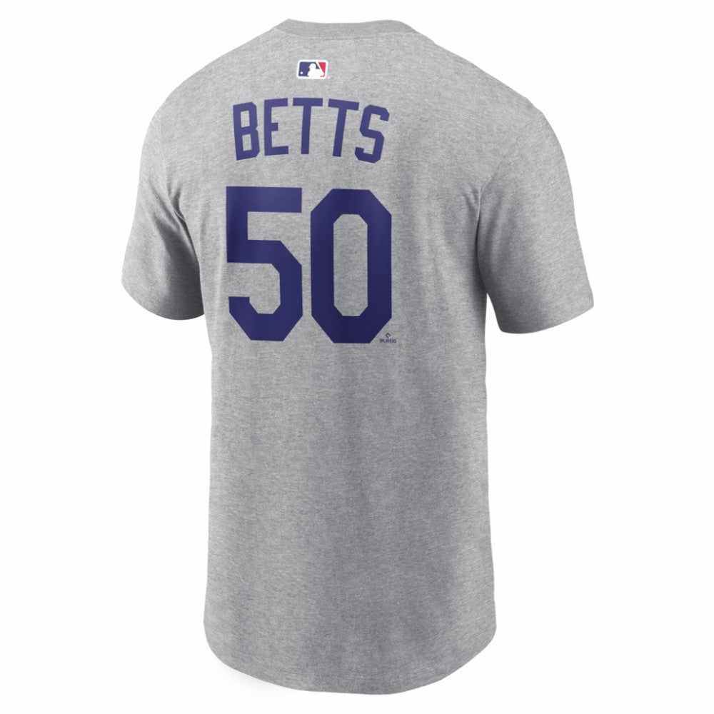 Mookie Betts Los Angeles Dodgers Nike Name & Number T-Shirt Online