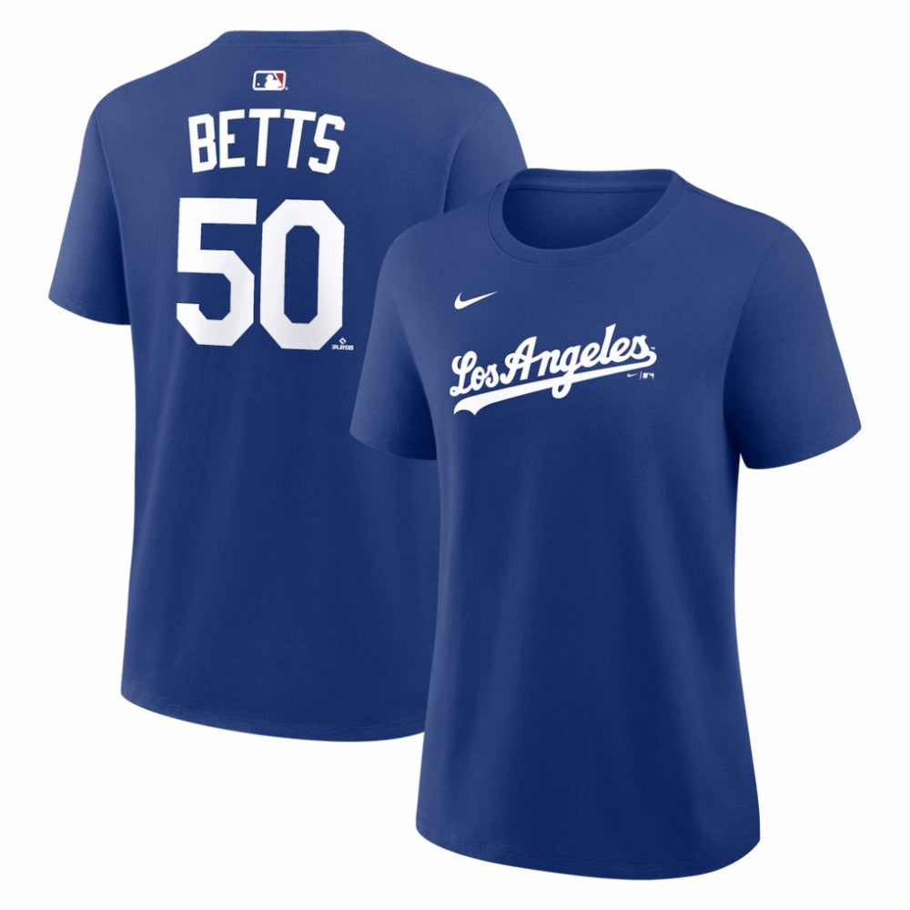 Mookie Betts Los Angeles Dodgers Nike Women's Alternate Name & Number T-Shirt Online
