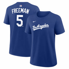 Freddie Freeman Los Angeles Dodgers Nike Women's Alternate Name & Number T-Shirt Discount