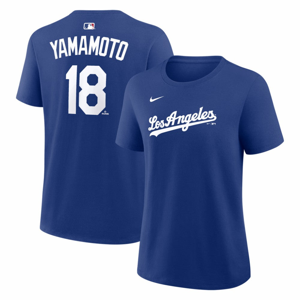 Yoshinobu Yamamoto Los Angeles Dodgers Nike Women's Alternate Name & Number T-Shirt Discount