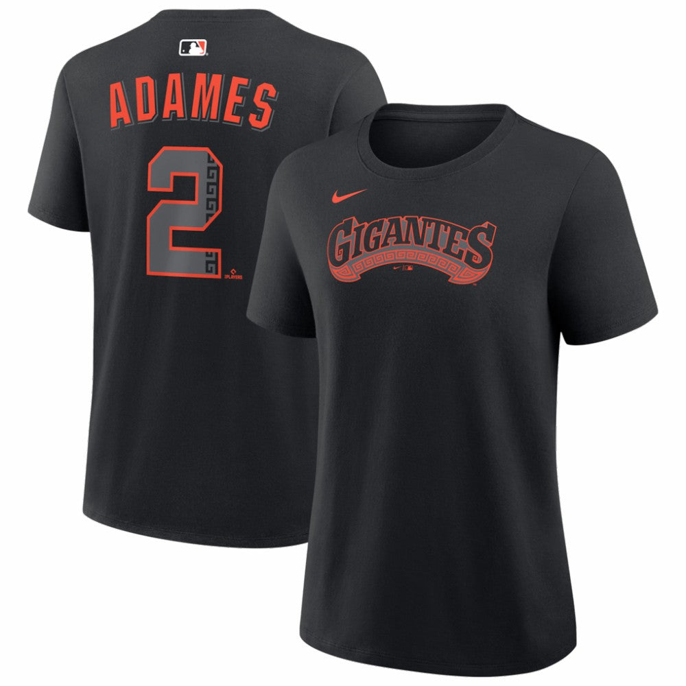 Willy Adames San Francisco Giants Nike Women's Alternate Name & Number T-Shirt for sale