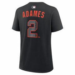 Willy Adames San Francisco Giants Nike Women's Alternate Name & Number T-Shirt for sale