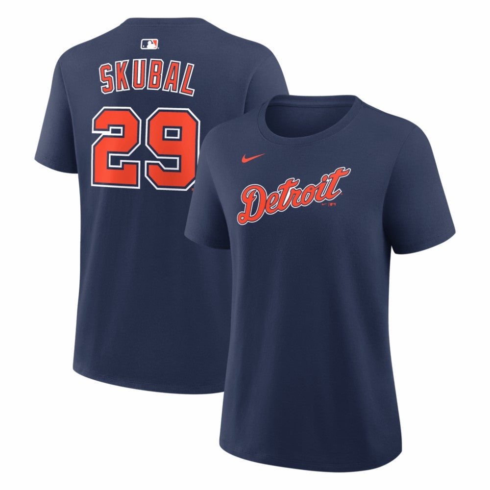 Tarik Skubal Detroit Tigers Nike Women's Alternate Name & Number T-Shirt Sale