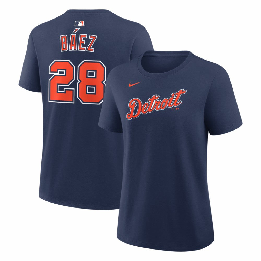 Javier Báez Detroit Tigers Nike Women's Alternate Name & Number T-Shirt Online