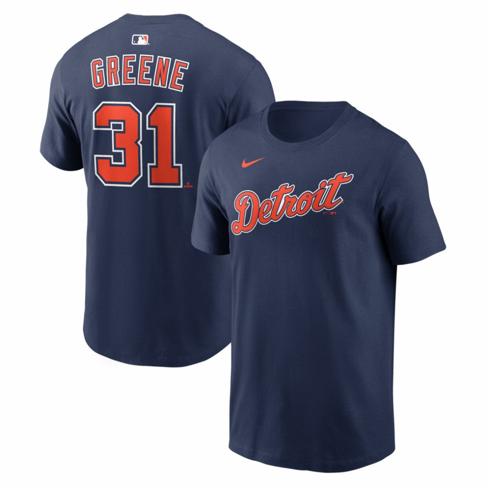 Riley Greene Detroit Tigers Nike Name & Number T-Shirt Sale