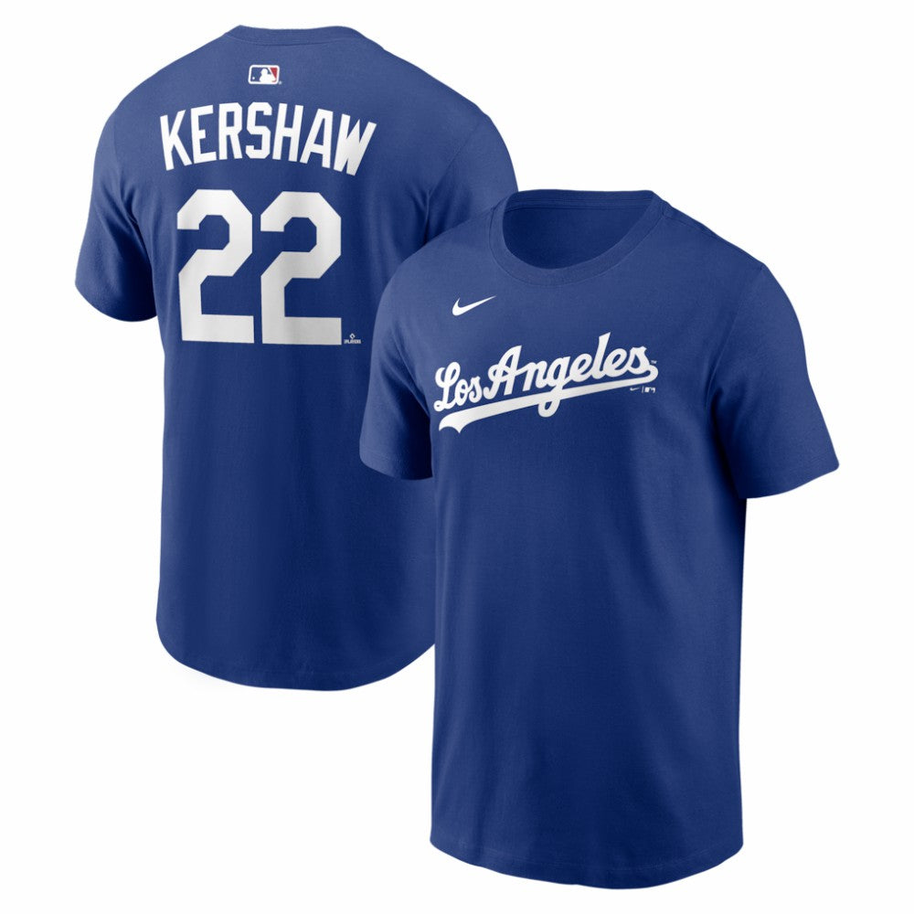 Clayton Kershaw Los Angeles Dodgers Nike Alternate Name & Number T-Shirt Near Me
