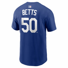Mookie Betts Los Angeles Dodgers Nike Alternate Name & Number T-Shirt Sale