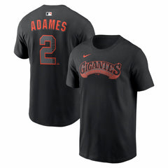 Willy Adames San Francisco Giants Nike Alternate Name & Number T-Shirt Sale