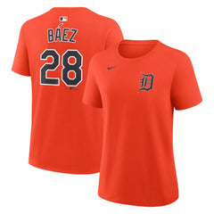 Javier Báez Detroit Tigers Nike Women's Name & Number T-Shirt Online