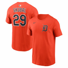 Tarik Skubal Detroit Tigers Nike Name & Number T-Shirt Sale