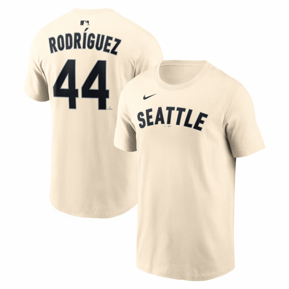 Julio Rodríguez Seattle Mariners Nike Name & Number T-Shirt for sale