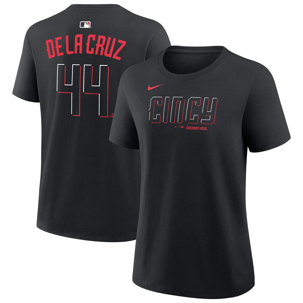 Elly De La Cruz Cincinnati Reds Nike Women's Name & Number T-Shirt Outlet