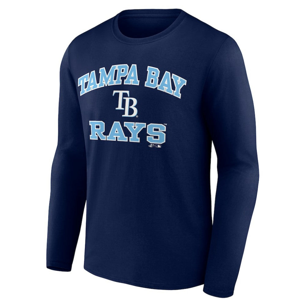 Tampa Bay Rays Logo Athletic Heart & Soul Long Sleeve T-Shirt Near Me