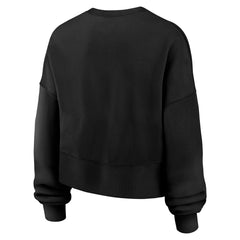 Denver Broncos Women's Oversized High Hip Legacy Arch Phoenix Fleece Sweatshirt - Black - Nike