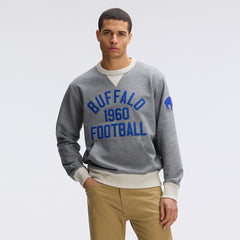 Buffalo Bills IconicFleece Pocket Sweatshirt - Athletic Heather Gray - Fanatics