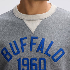 Buffalo Bills IconicFleece Pocket Sweatshirt - Athletic Heather Gray - Fanatics