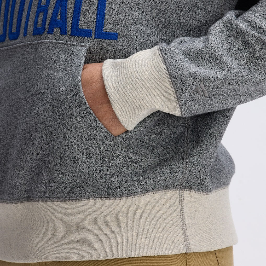 Buffalo Bills IconicFleece Pocket Sweatshirt - Athletic Heather Gray - Fanatics