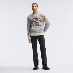 Washington Commanders IconicFleece Pocket Sweatshirt - Heather Gray - Fanatics