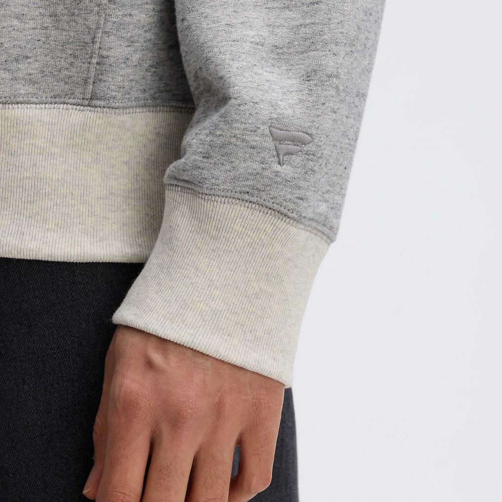 Washington Commanders IconicFleece Pocket Sweatshirt - Heather Gray - Fanatics
