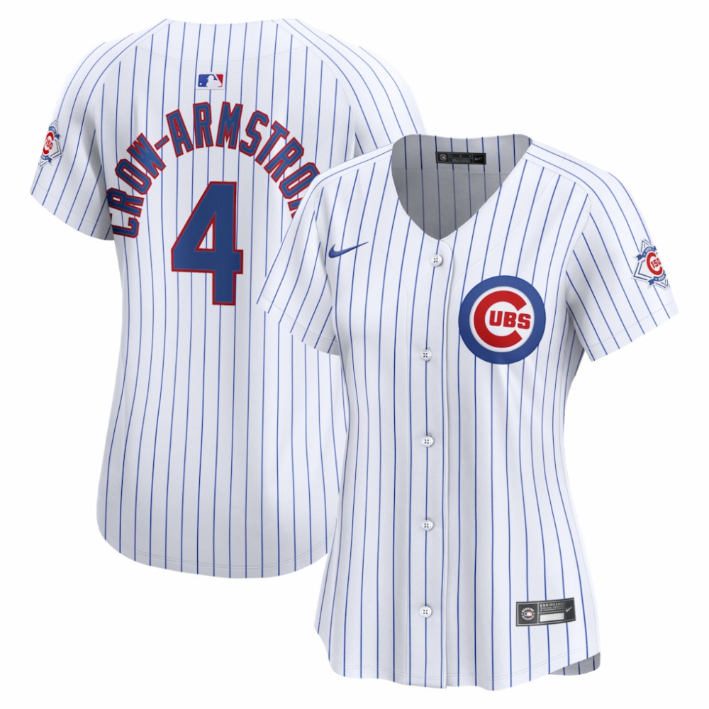 Pete Crow-Armstrong Chicago Cubs Nike Women's 150th Anniversary Limited Jersey Outlet