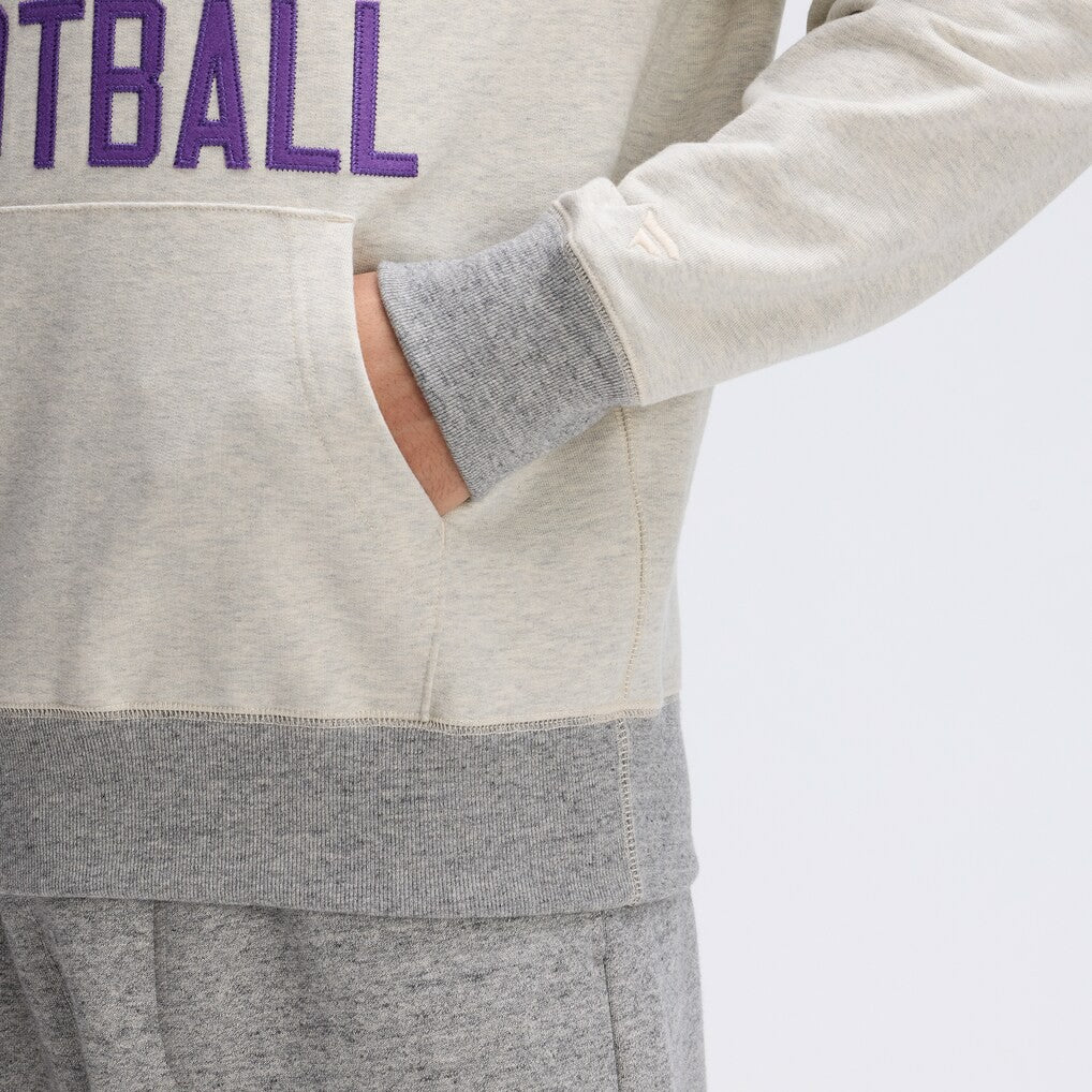Minnesota Vikings IconicFleece Pocket Sweatshirt - Oatmeal - Fanatics