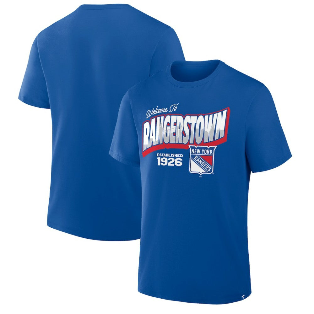 New York Rangers Fanatics Hometown Local T-Shirt - Blue | Fanatics near me