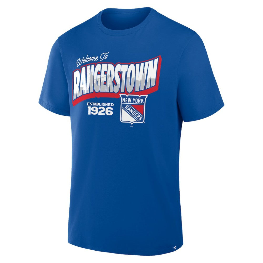 New York Rangers Fanatics Hometown Local T-Shirt - Blue | Fanatics near me