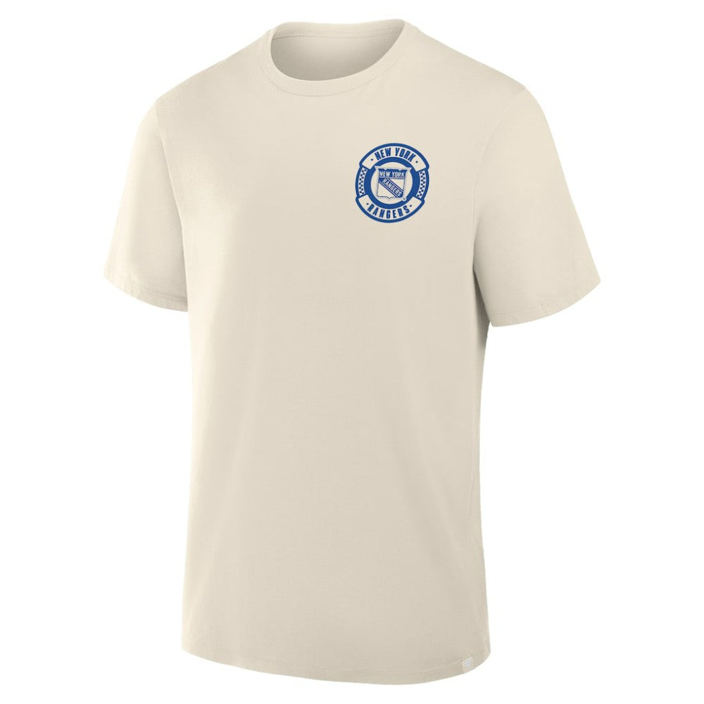 New York Rangers Fanatics Team Culture T-Shirt - Cream | Fanatics Clearance