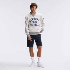 Dallas Cowboys IconicFleece Pocket Sweatshirt - Heather Gray - Fanatics