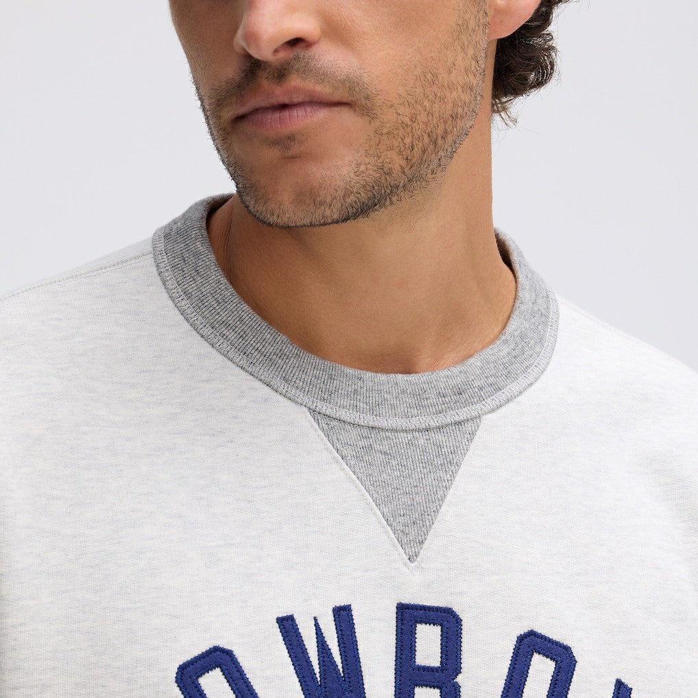 Dallas Cowboys IconicFleece Pocket Sweatshirt - Heather Gray - Fanatics