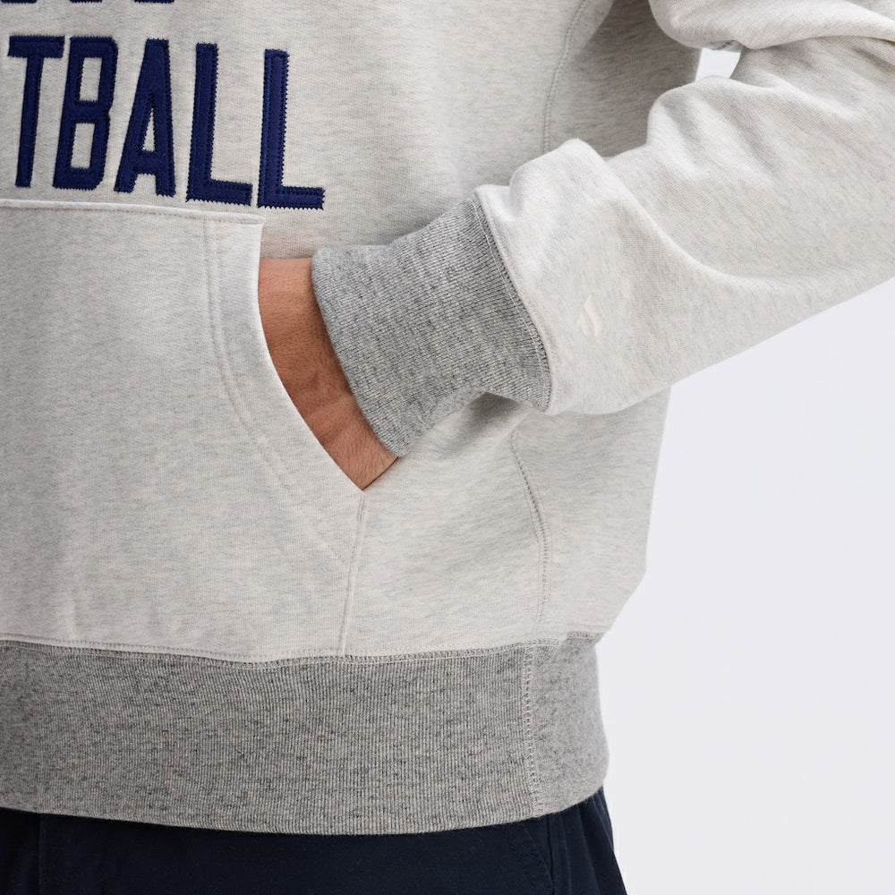 Dallas Cowboys IconicFleece Pocket Sweatshirt - Heather Gray - Fanatics