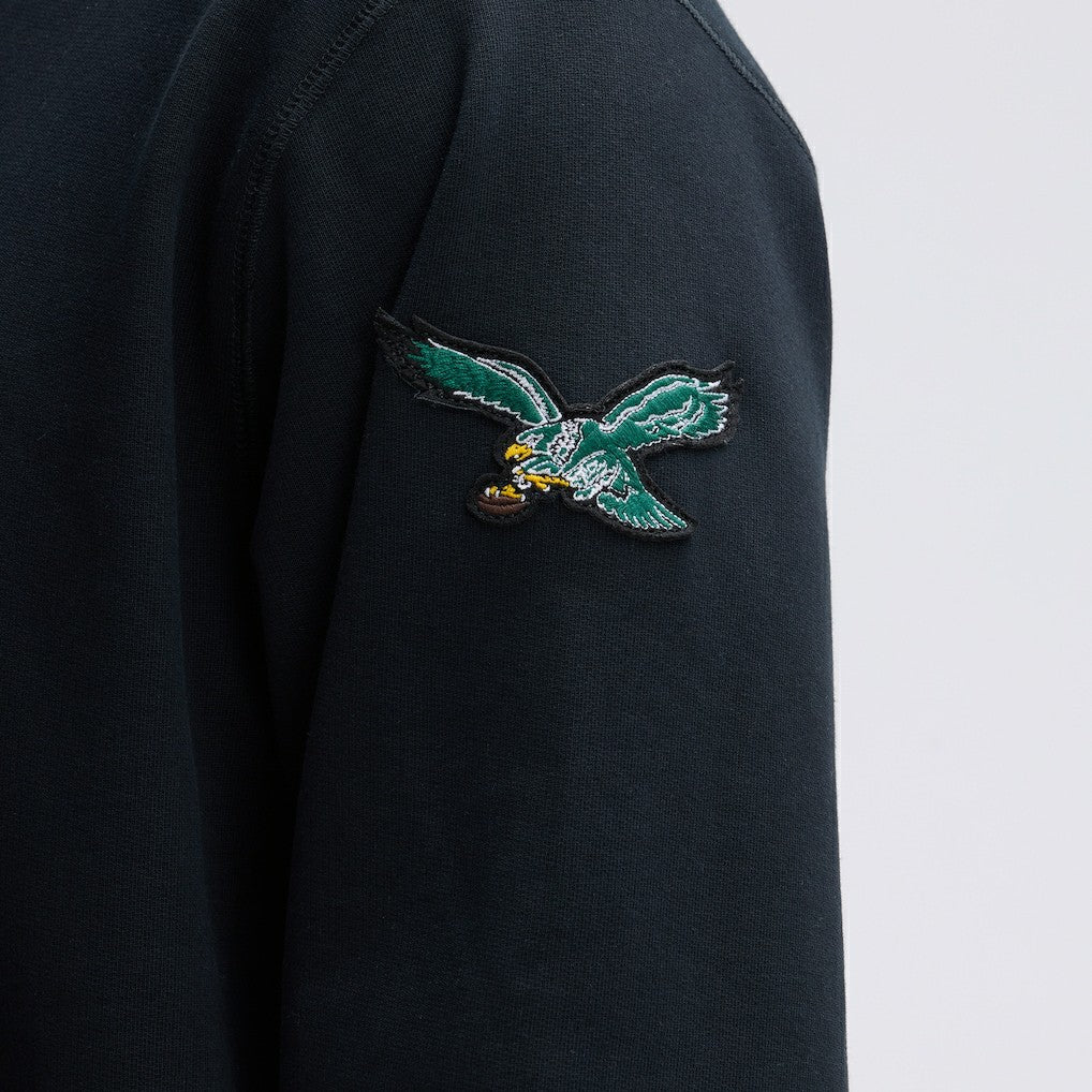 Philadelphia Eagles IconicFleece Pocket Sweatshirt - Black - Fanatics