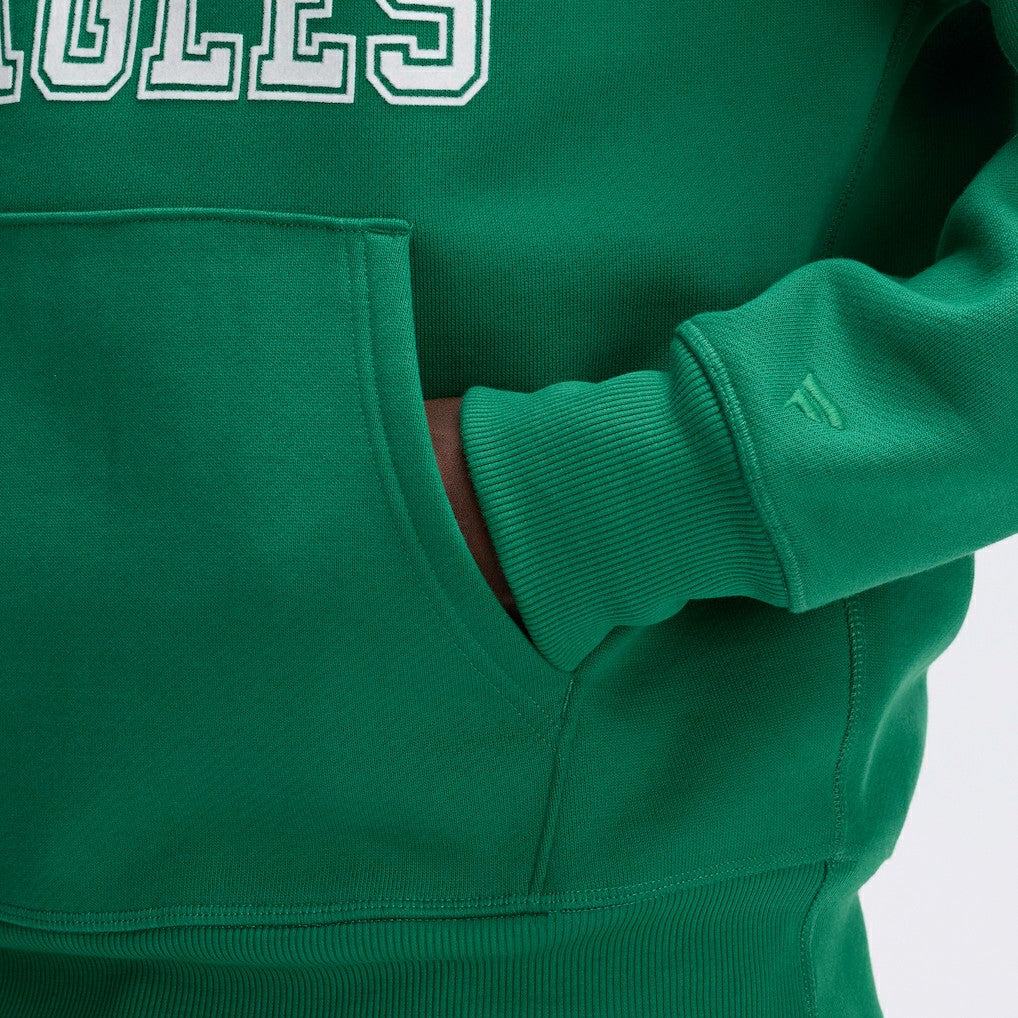 Philadelphia Eagles IconicFleece Flocked Hoodie - Kelly Green - Fanatics