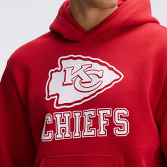 Kansas City Chiefs IconicFleece Flocked Hoodie - Red - Fanatics