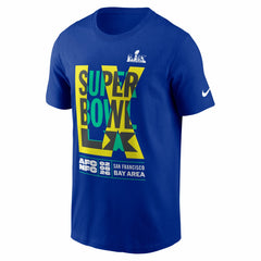 Super Bowl LX Essential T-Shirt - Royal - Nike
