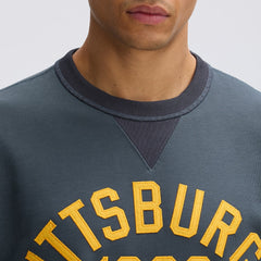 Pittsburgh Steelers IconicFleece Pocket Sweatshirt - Charcoal - Fanatics