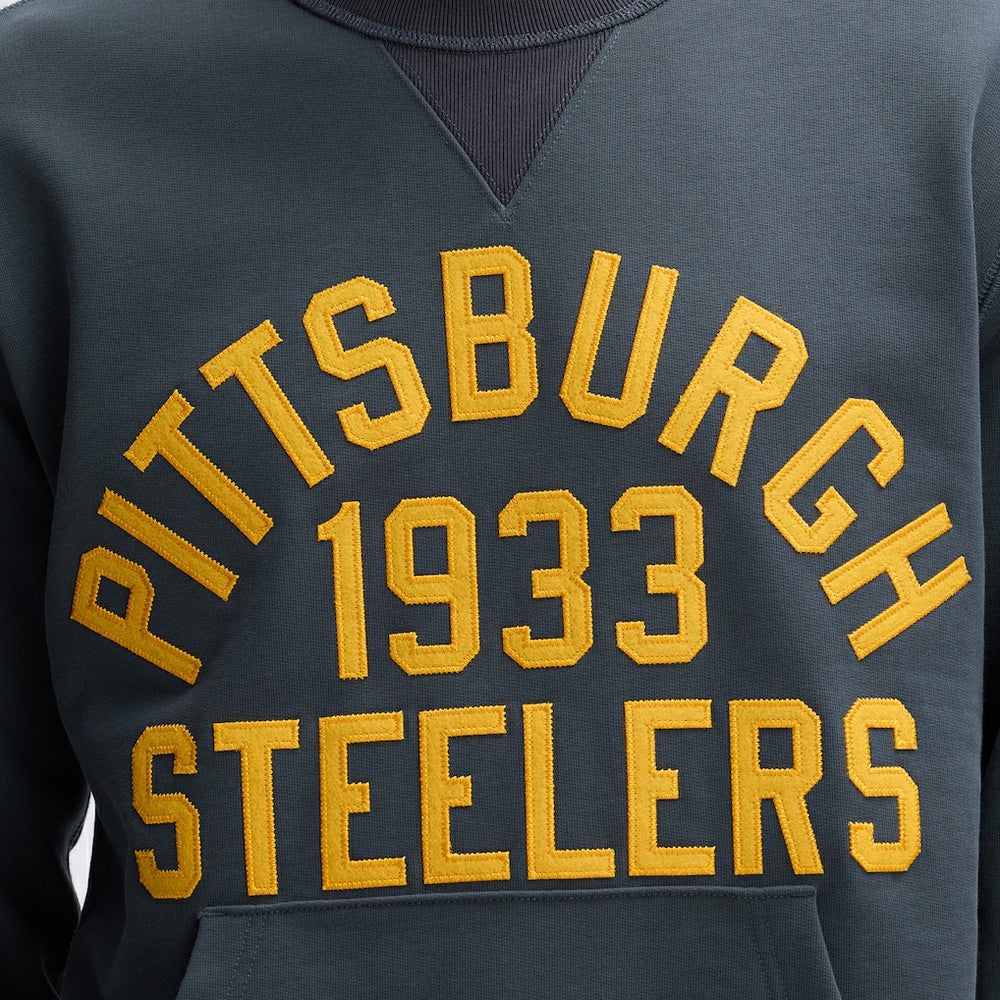 Pittsburgh Steelers IconicFleece Pocket Sweatshirt - Charcoal - Fanatics