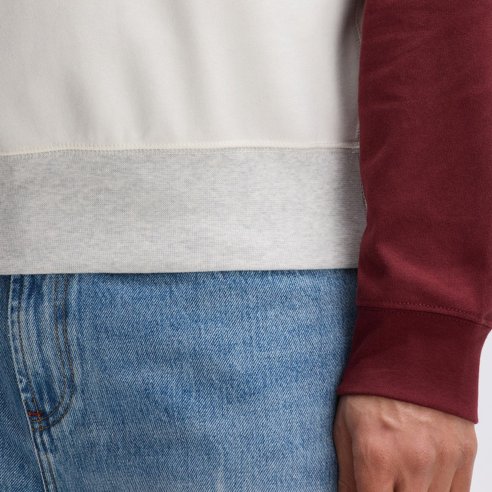 Washington Commanders IconicFleece Short Sleeve Sweatshirt - Oatmeal - Fanatics