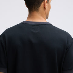Kansas City Chiefs IconicFleece Short Sleeve Sweatshirt - Black - Fanatics